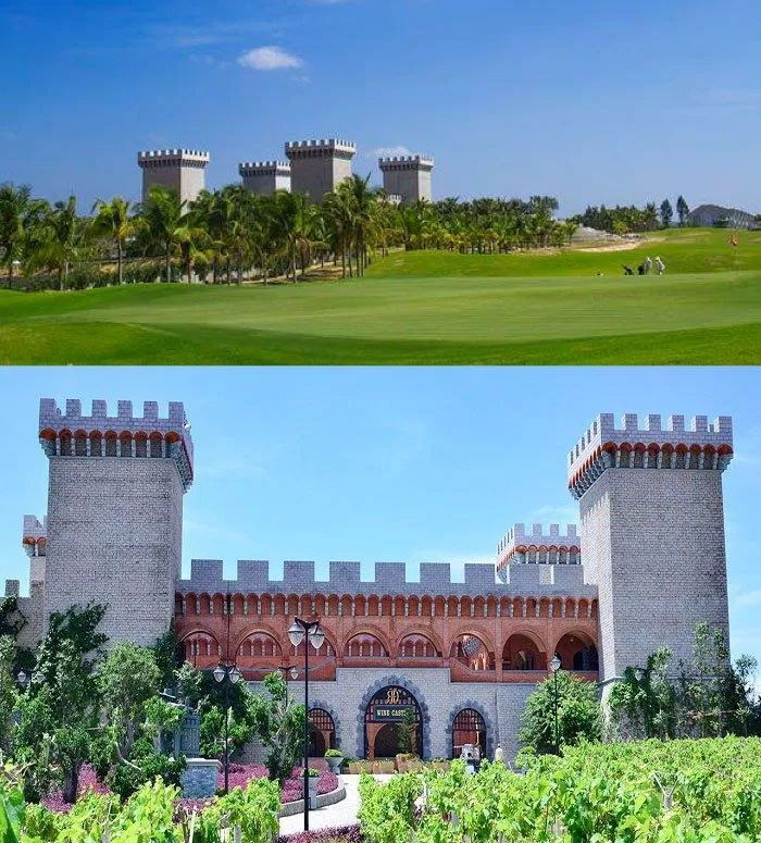 Lâu đài rượu vang nổi tiếng tại Phan Thiết. (Nguồn: Internet)