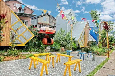 Thiết kế độc đáo của Legume homestay Đà lạt (ảnh: internet)