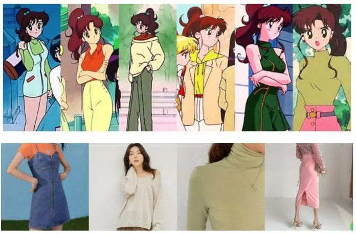 Outfit của Makoto Kino (ảnh: internet) Outfit của Makoto Kino (ảnh: internet)
