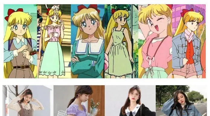 Outfit của Minako Aino (ảnh: internet) Outfit của Minako Aino (ảnh: internet)