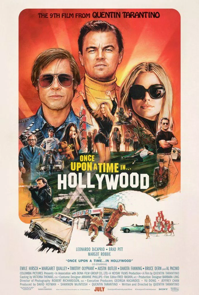 Poster phim Once Upon A Time In Hollywood.