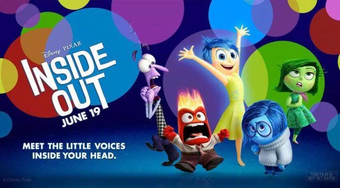 Poster phim hoạt hình Inside Out. (Ảnh: Internet)