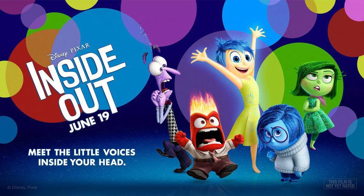 Poster phim hoạt hình Inside Out. (Ảnh: Internet)