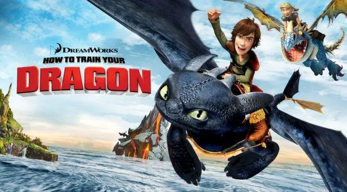 Poster phim hoạt hình How to Train Your Dragon (Bí Kíp Luyện Rồng). (Ảnh: Internet)