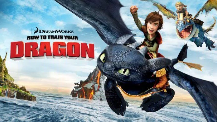 Poster phim hoạt hình How to Train Your Dragon (Bí Kíp Luyện Rồng). (Ảnh: Internet)