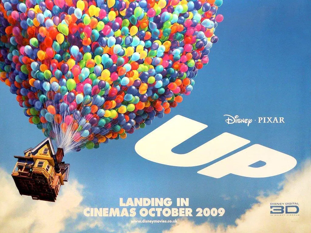 Poster phim hoạt hình Up (Vút Bay). (Ảnh: Internet)