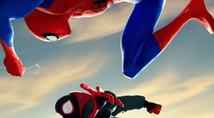 Poster phim hoạt hình Spider-Man: Into the Spider-Verse.(Ảnh: Internet)