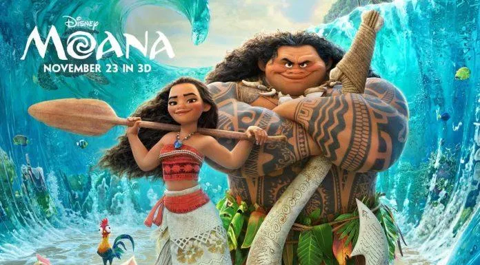 Poster phim hoạt hình Moana. (Ảnh: Internet)