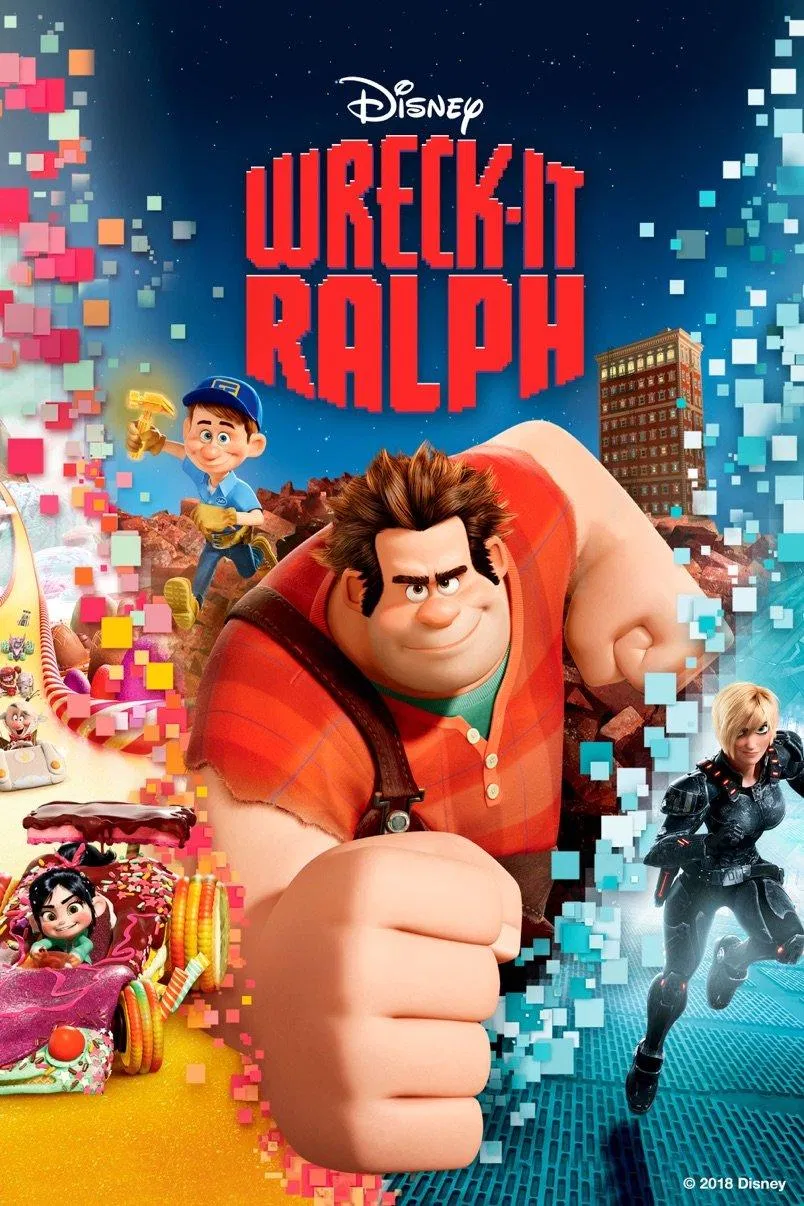 Poster phim hoạt hình Ralph Đập Phá. (Ảnh: Internet)