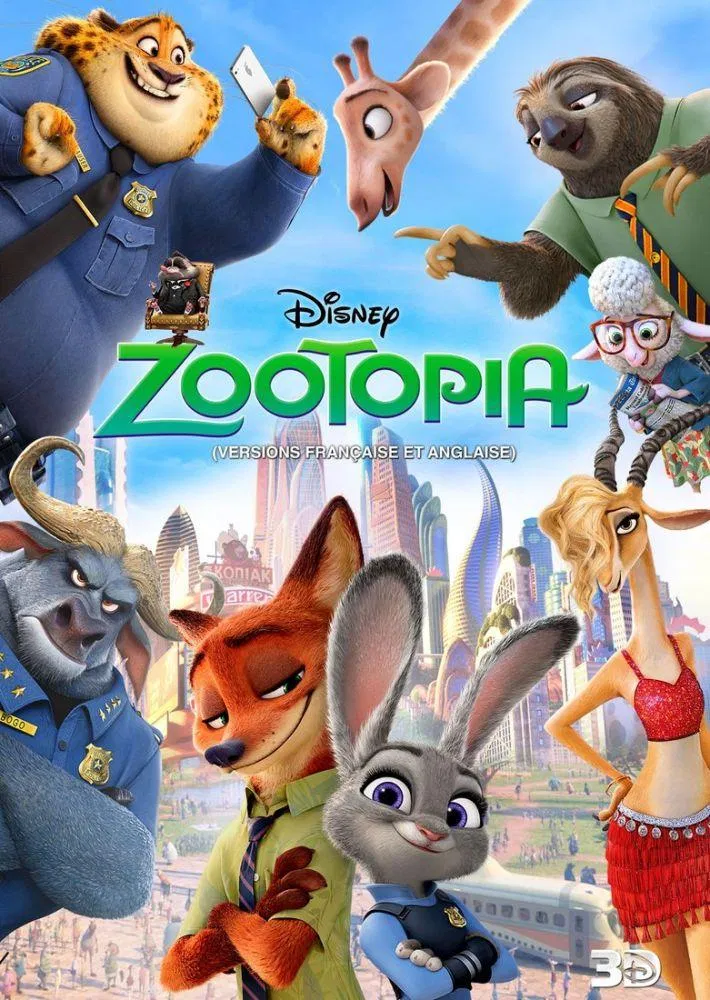 Poster phim hoạt hình Zoopita. (Ảnh: Internet)