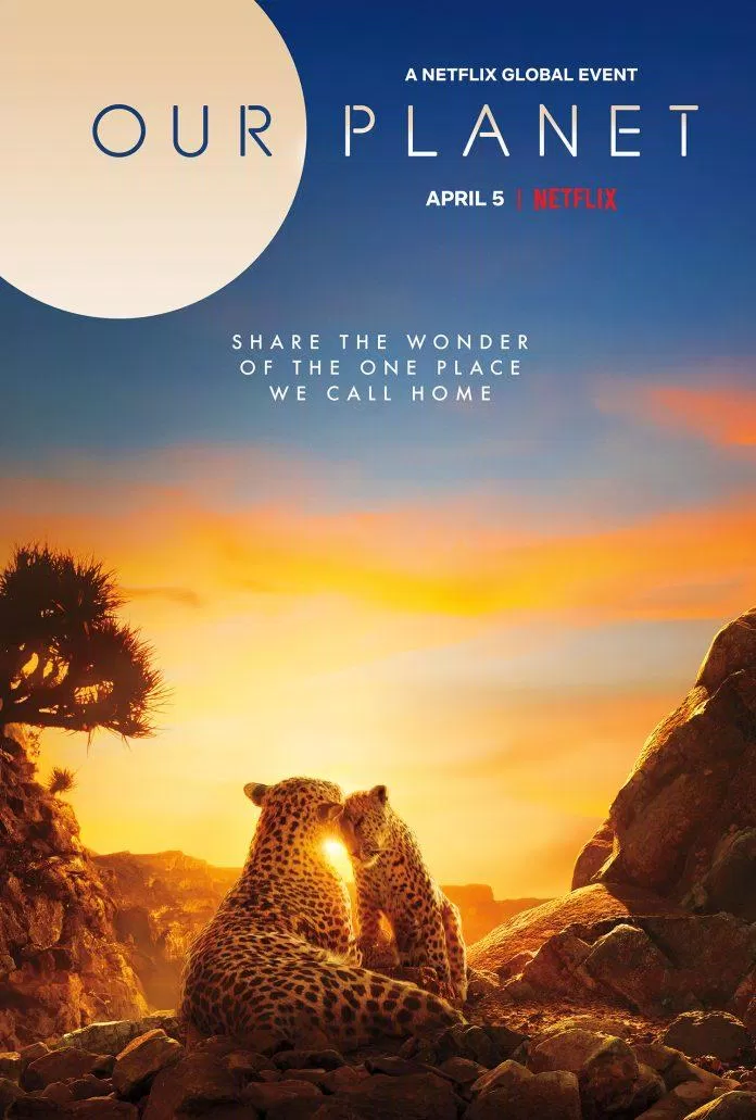 Poster của bộ phim khoa học Our Planet. (ảnh: Internet)