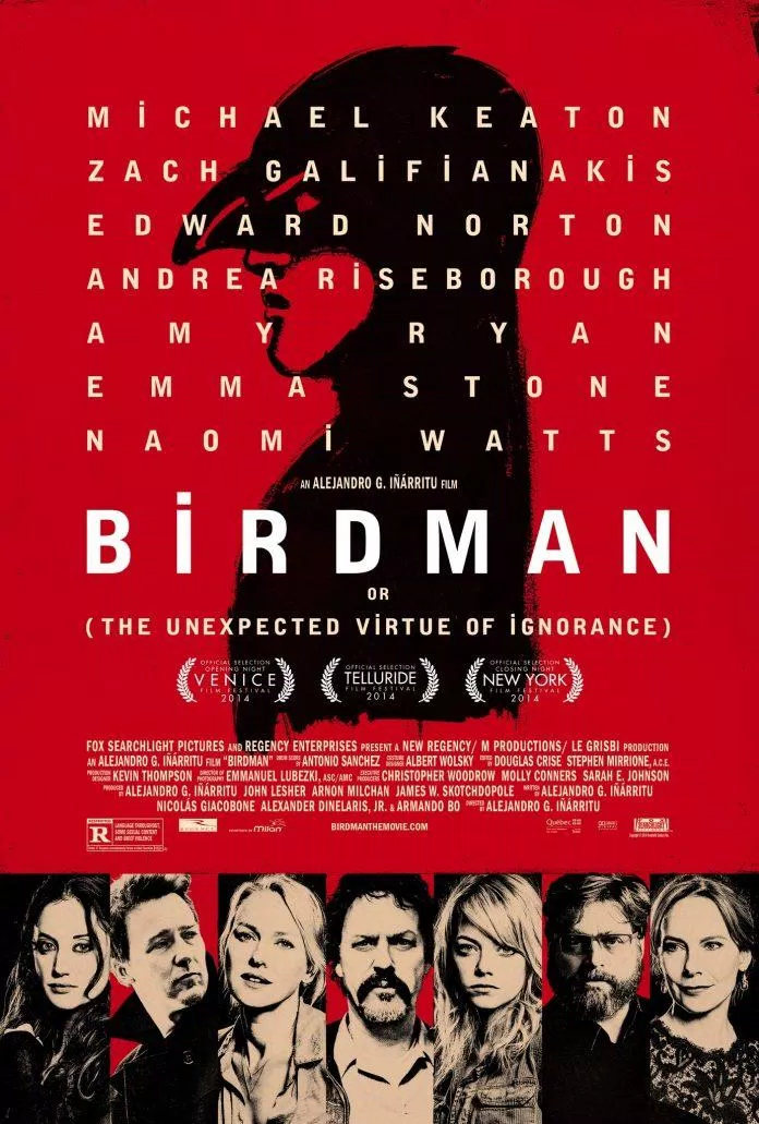 Poster phim Birdman. (Ảnh: internet)