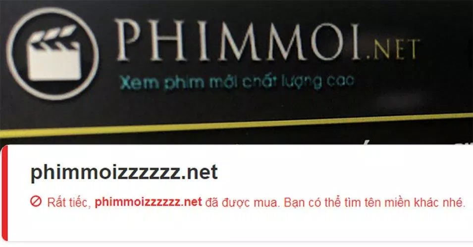 Phimmoi tuyên bố "bất tử": Còn phim mới là còn Phimmoi. (Ảnh: Internet)