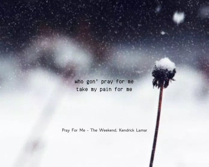 Pray for me (Ảnh Internet)