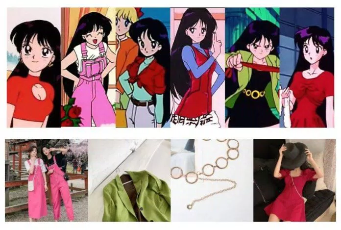 Outfit của Rei Hino (ảnh: internet) Outfit của Rei Hino (ảnh: internet)