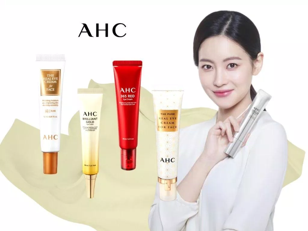 Kem mắt AHC vàng sử dụng công nghệ gì giúp tăng tỷ lệ sản sinh collagen?
