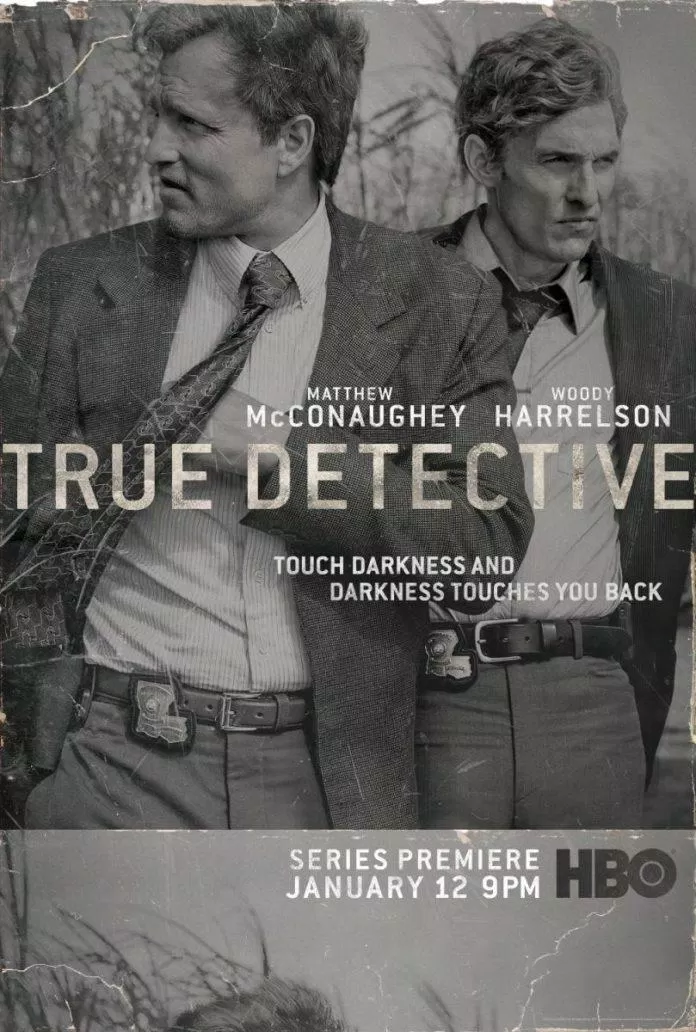 Poster phim True Detective - một trong những bộ phim gây "nghẽn sóng" HBO. (Ảnh: Internet)