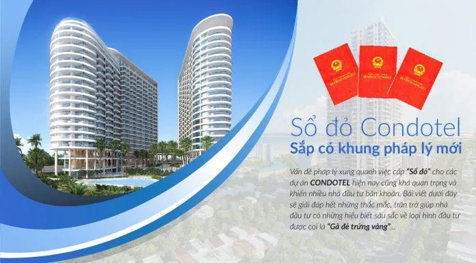 Sổ đỏ condotel (Ảnh: Internet)