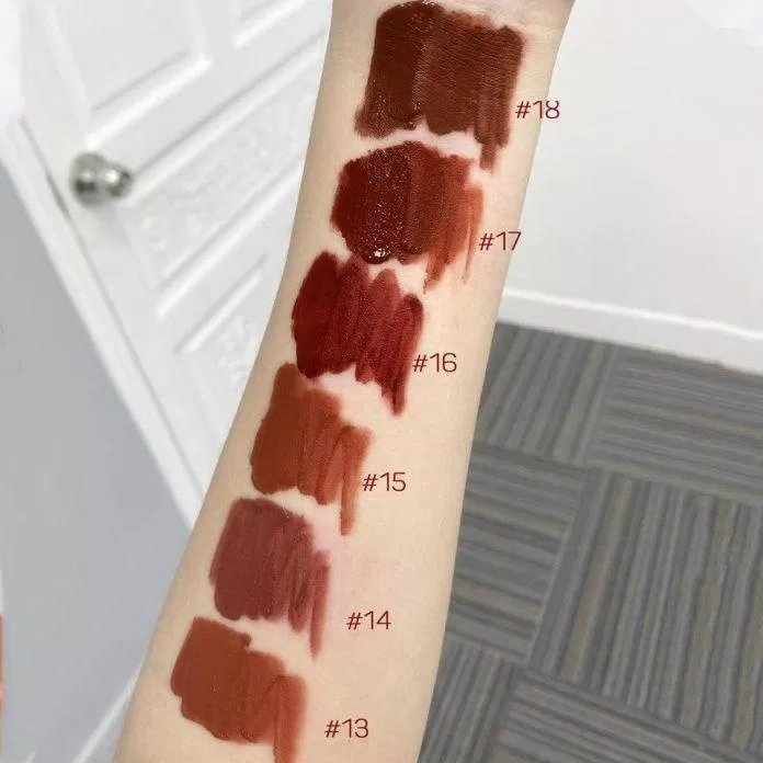 Merzy Velvet Tint Season 3 có bảng màu son rất trendy. (nguồn: Internet)