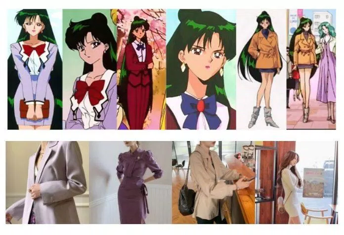 Outfit của Setsuna Meioh (ảnh: internet) Outfit của Setsuna Meioh (ảnh: internet)