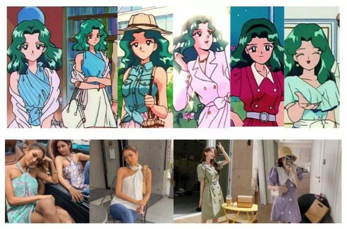 Outfit của Michiru Kaioh (ảnh: internet) Outfit của Michiru Kaioh (ảnh: internet)