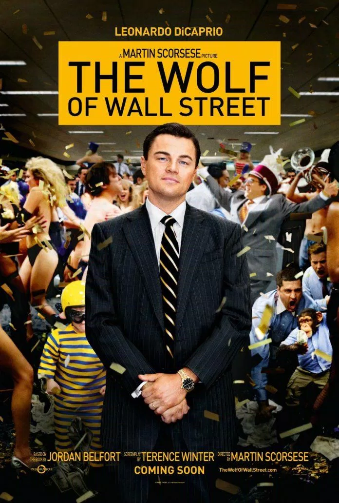 Poster phim The Wolf Of Wall Street.