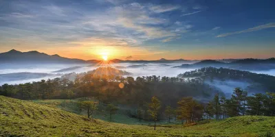 Thiên nhiên say lòng người ở Đà Lạt (ảnh: internet)