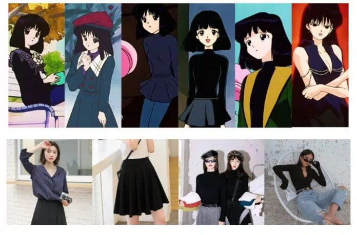 Outfit của Hotaru Tomoe (ảnh: internet) Outfit của Hotaru Tomoe (ảnh: internet)