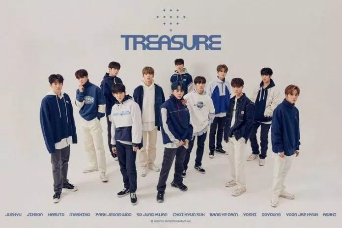 12 chàng trai trong nhóm nhạc mới ra mắt của YG - TREASURE (Nguồn: Internet).
