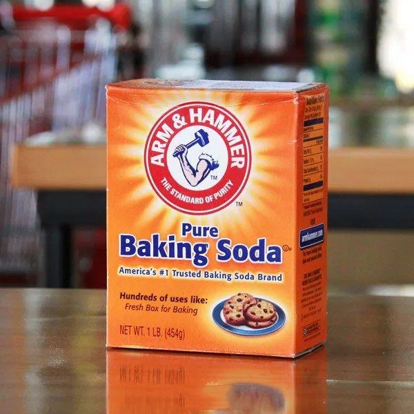 Trị mụn đầu đen bằng Baking soda (Ảnh: Internet)