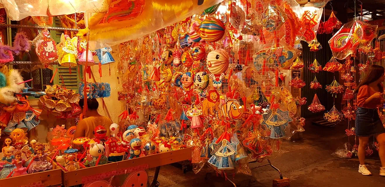 Phố lồng đèn Quận 5 (Nguồn: Internet)