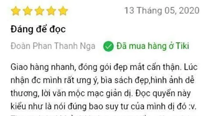 Đánh giá bạn đọc (Ảnh: BlogAnChoi)