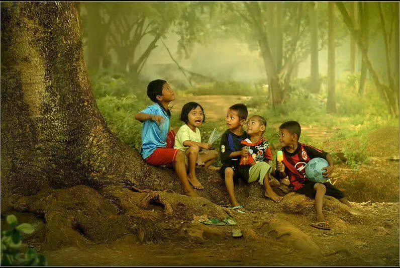 Những kỉ niệm tuổi thơ ( Nguồn: Internet )