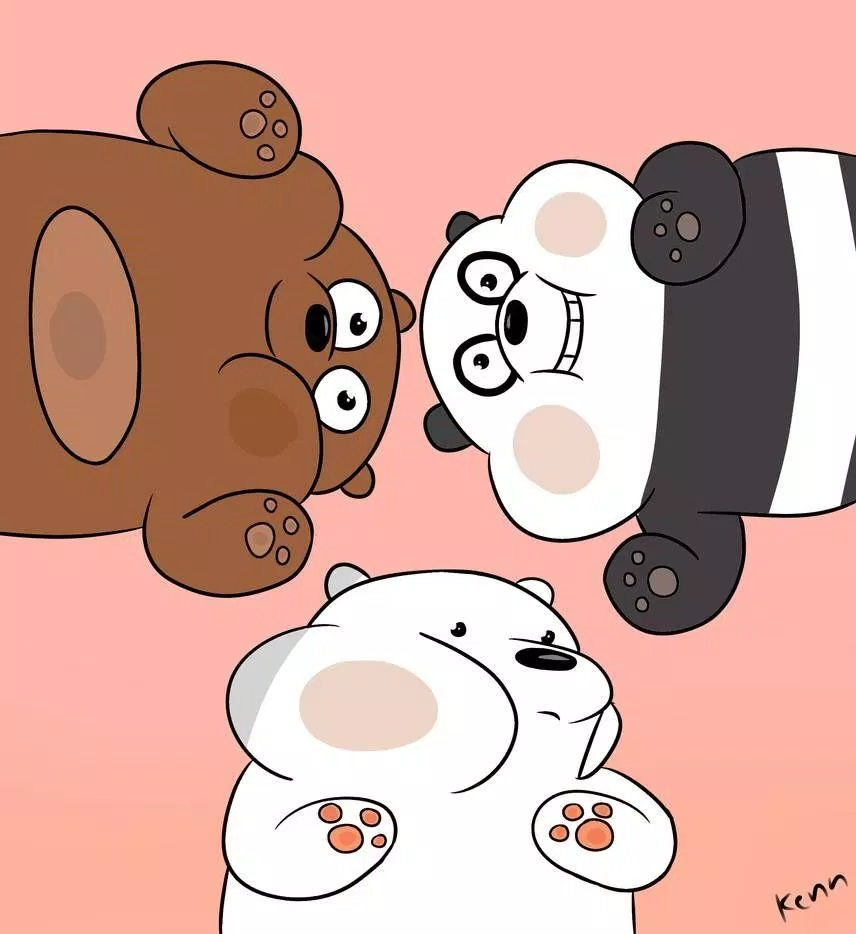 55+ ảnh nền điện thoại cute dành cho fan của We Bare Bears - BlogAnChoi
