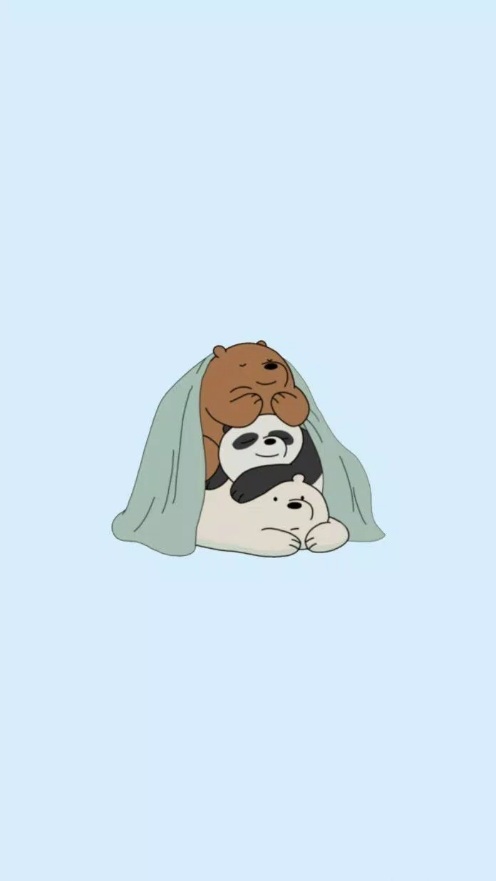 Ba anh em gấu Grizzly, Panda và Ice Bear trong "Chúng tôi đơn giản là Gấu" (Ảnh Internet)