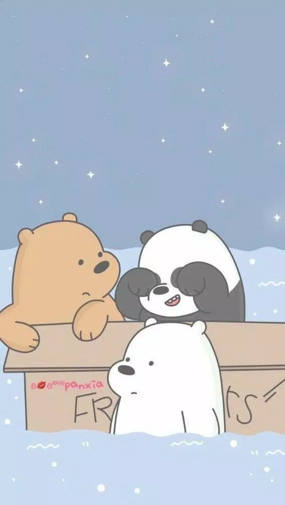 Ba anh em gấu Grizzly, Panda và Ice Bear trong "Chúng tôi đơn giản là Gấu" (Ảnh Internet)