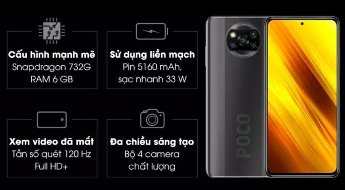 Cấu hình của Xiaomi POCO X3 NFC