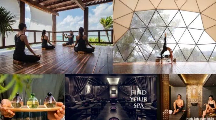 Yoga và Spa nghỉ dưỡng ở Thanh Long Bay (Ảnh: Internet)
