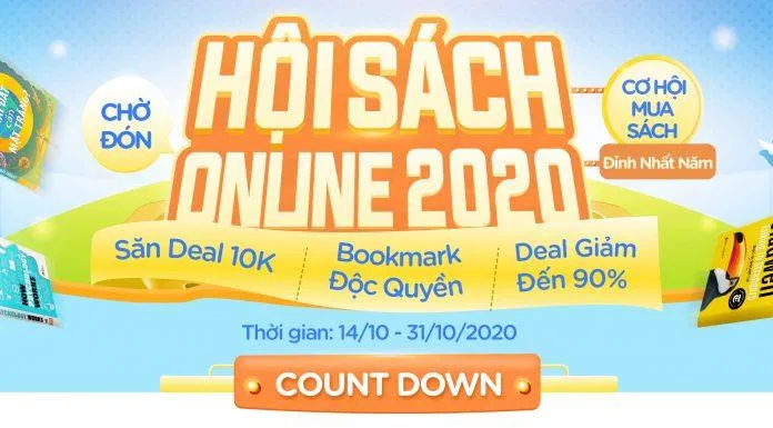 Hội Sách Online 2020 của TIKI. ( Nguồn: Internet)
