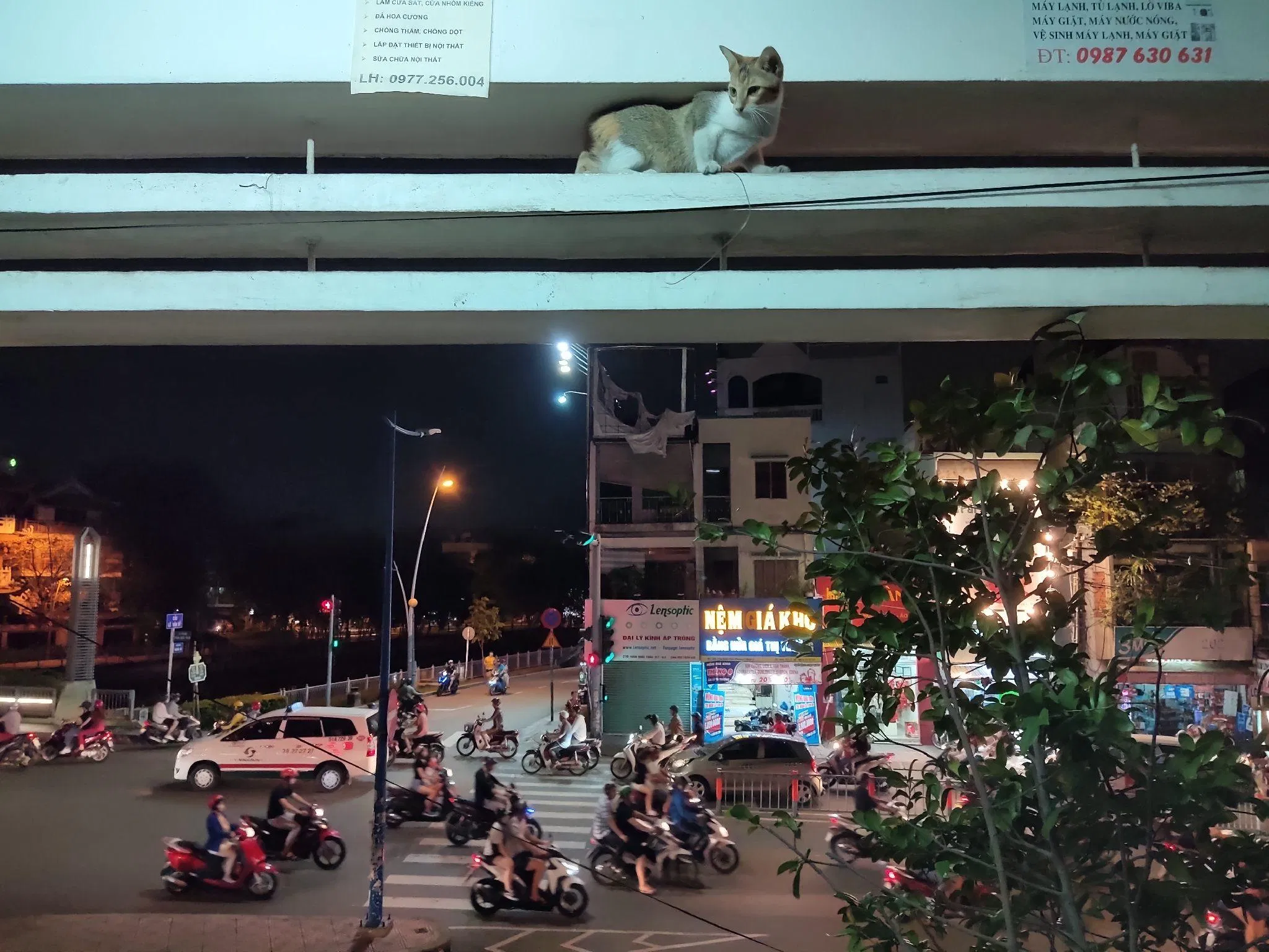 Ảnh chụp đêm từ Vsmart Live khá nhiều noise nhưng những chi tiết quan trọng vẫn được giữ lại (Nguồn: Tinhte.vn).