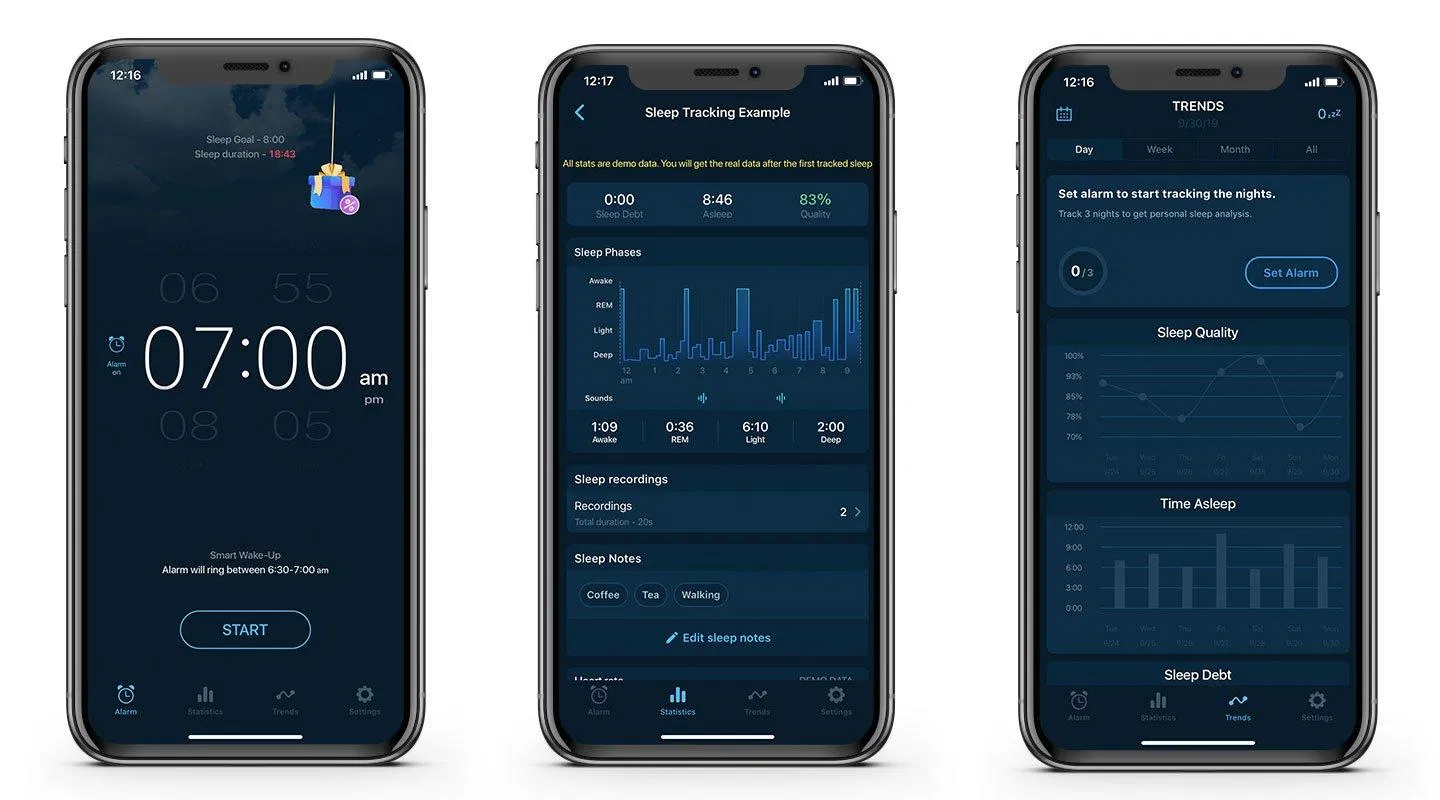 Sleepy sẽ nghiên cứu giấc ngủ và đưa ra báo cáo cũng như lời khuyên cho bạn. (Ảnh: Internet)