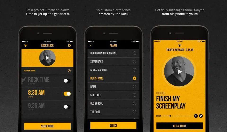 25 bài hát do chính The Rock chọn. (Ảnh: Internet)