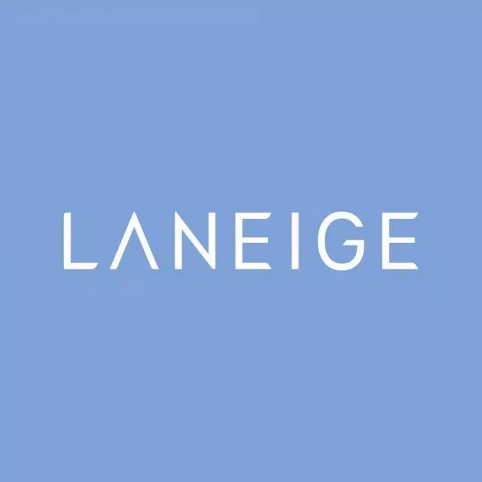 Logo thương hiệu Laneige. Laneige nghĩa là tuyết theo tiếng Pháp.(nguồn ảnh: Laneige)