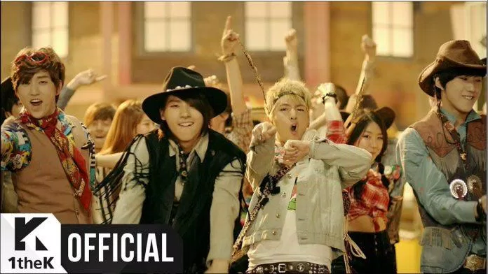 B1A4 vô cùng tươi trẻ trong trang phục cowboy (ảnh: internet)