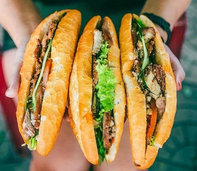 Bánh mì Việt Nam là một trong những món ăn nổi tiếng thế giới. (Ảnh: Internet)