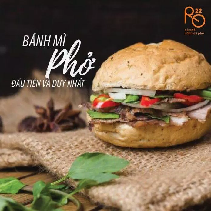 Bánh mì phở. (Ảnh: Internet)