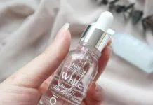 Review tinh chất dưỡng trắng da 9wishes Miracle White Ampule Serum