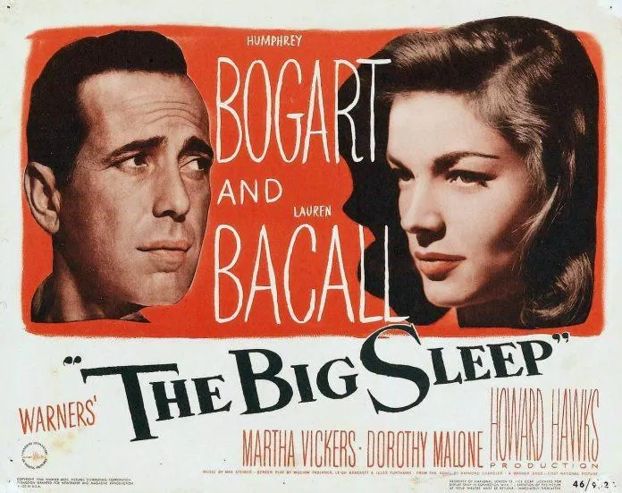Poster phim The Big Sleep (ảnh: Internet)