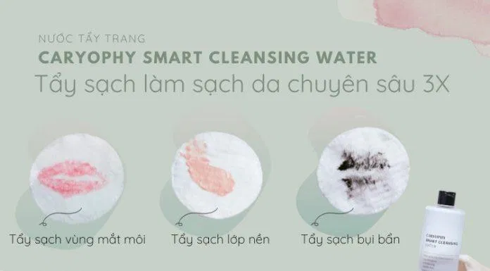 Nước tẩy trang Caryophy làm sạch sâu và làm dịu da tốt, phù hợp cho da dầu mụn, da nhạy cảm. (Nguồn: Internet)