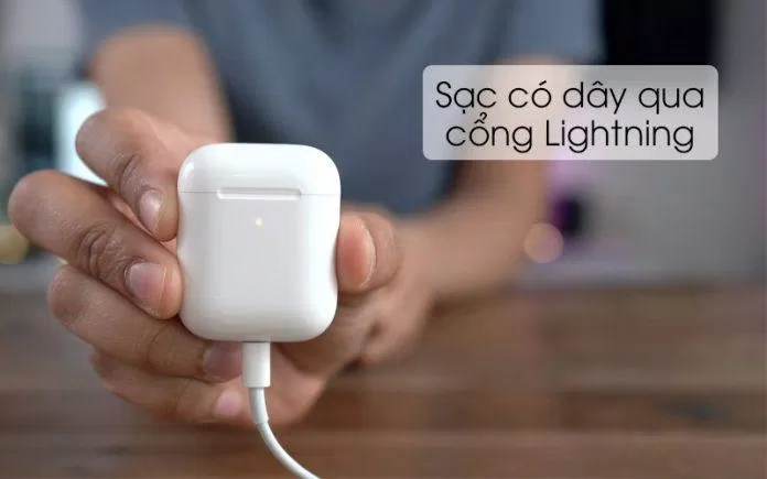 169 Review tai nghe Apple Airpods 2: Có nên nâng cấp hay không? mới nhất 20 Sạc qua Lightning